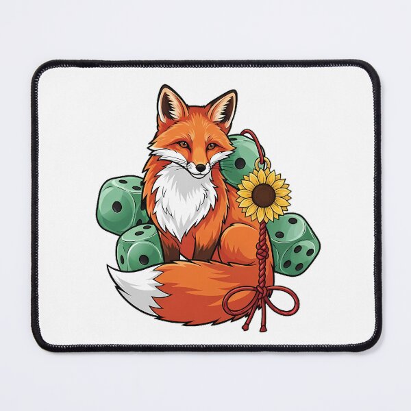 Item preview, Jade Dice Fox designed and sold by pumsquare.