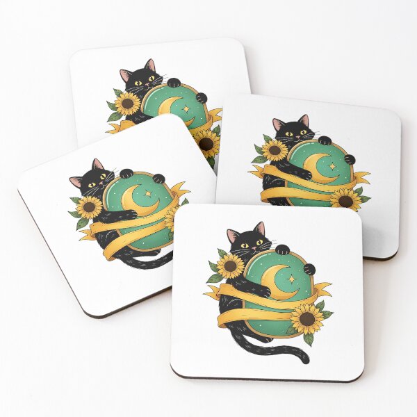 Item preview, Celestial Tile Cat designed and sold by pumsquare.
