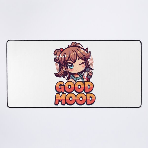 Item preview, Good Mood Crush – Cute Gamer Girl designed and sold by Dhenin Studio.