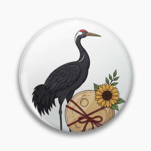 Item preview, Red Thread Crane Token designed and sold by pumsquare.