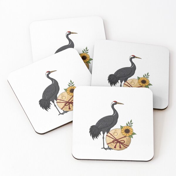 Item preview, Red Thread Crane Token designed and sold by pumsquare.