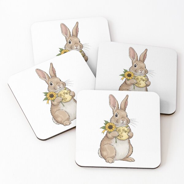 Item preview, Moon Token Rabbit designed and sold by pumsquare.