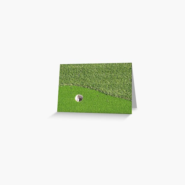 On the Green Greeting Card