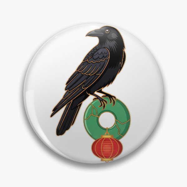 Item preview, Jade Lantern Crow designed and sold by pumsquare.