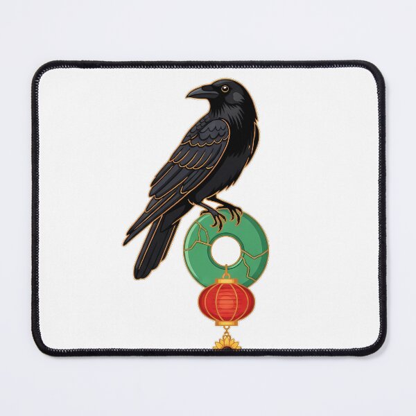 Item preview, Jade Lantern Crow designed and sold by pumsquare.