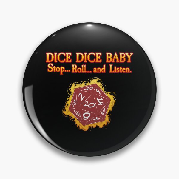 Item preview, Dice Dice Baby – Stop… roll, and listen. designed and sold by SideQuest - Scribbled Chaos!.
