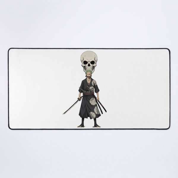 Item preview, Zoro Samurai Minimal Skull Design designed and sold by Snowdog-Art.