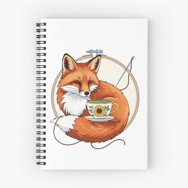 Item preview, Needlepoint Teacup Fox designed and sold by pumsquare.