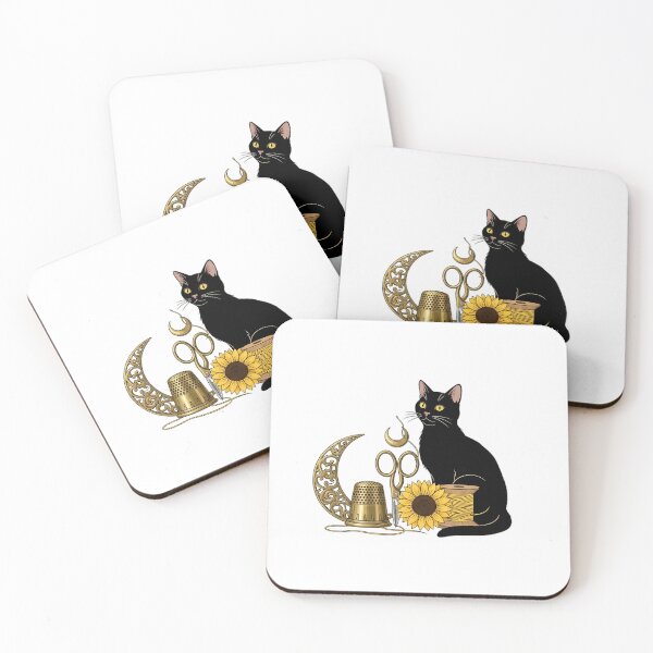 Item preview, Thimble Moon Cat designed and sold by pumsquare.