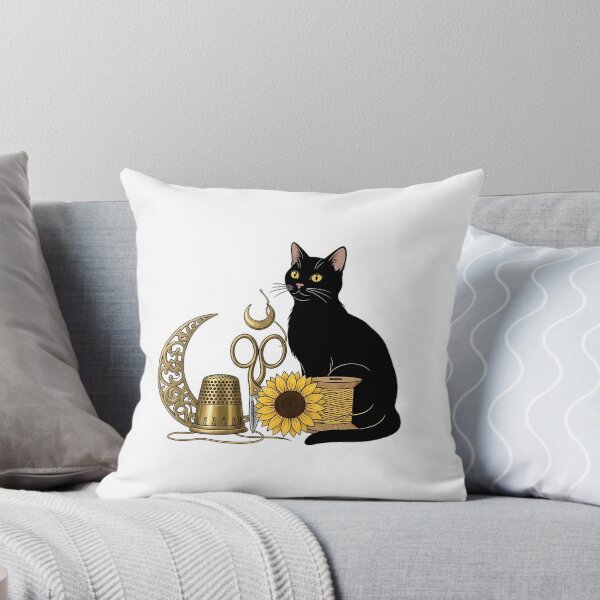Item preview, Thimble Moon Cat designed and sold by pumsquare.