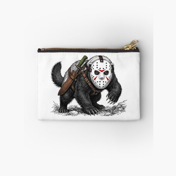 Item preview, Honey badger in a hockey mask designed and sold by krabbaraban.