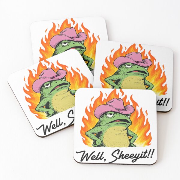 Item preview, Cowgirl Frog Well Sheeyit  designed and sold by HaydenMillepied.