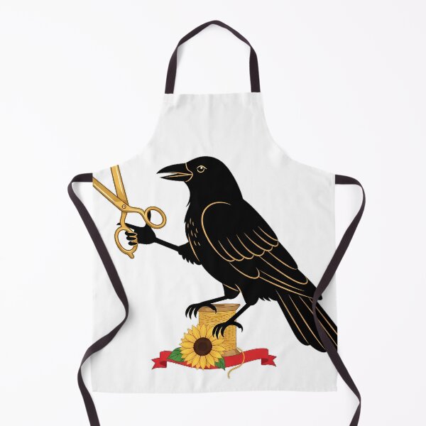 Item preview, Embroidery Scissors Crow designed and sold by pumsquare.