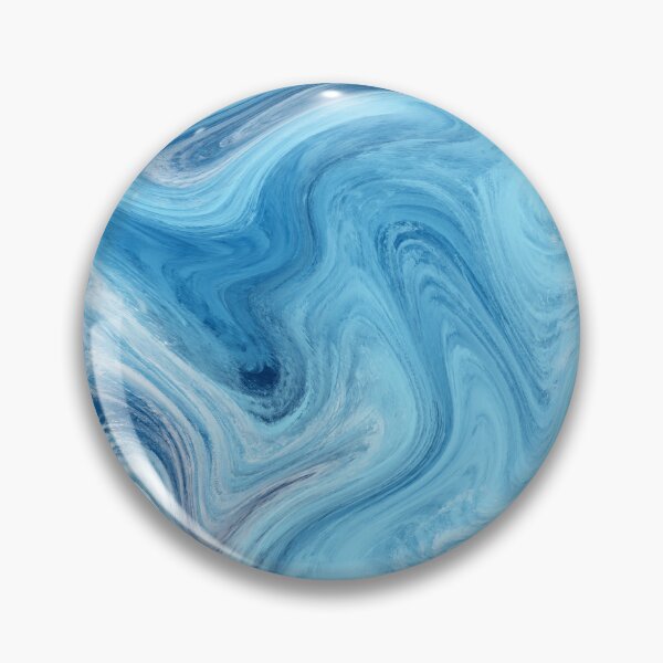 Item preview, Blue Drift – Abstract Swirl Art in Blue designed and sold by MH-Studio.