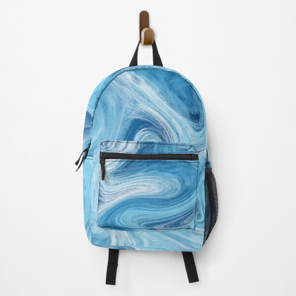 Item preview, Blue Drift – Abstract Swirl Art in Blue designed and sold by MH-Studio.