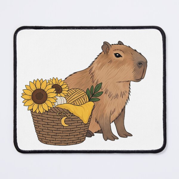 Item preview, Yarn Basket Capybara designed and sold by pumsquare.
