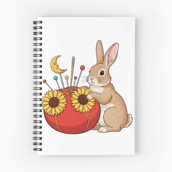 Item preview, Pincushion Rabbit Sunflower designed and sold by pumsquare.