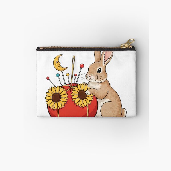 Item preview, Pincushion Rabbit Sunflower designed and sold by pumsquare.