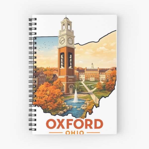 Artikelvorschau, Oxford, Ohio – Reisekunst entworfen und verkauft von HaydenMillepied.