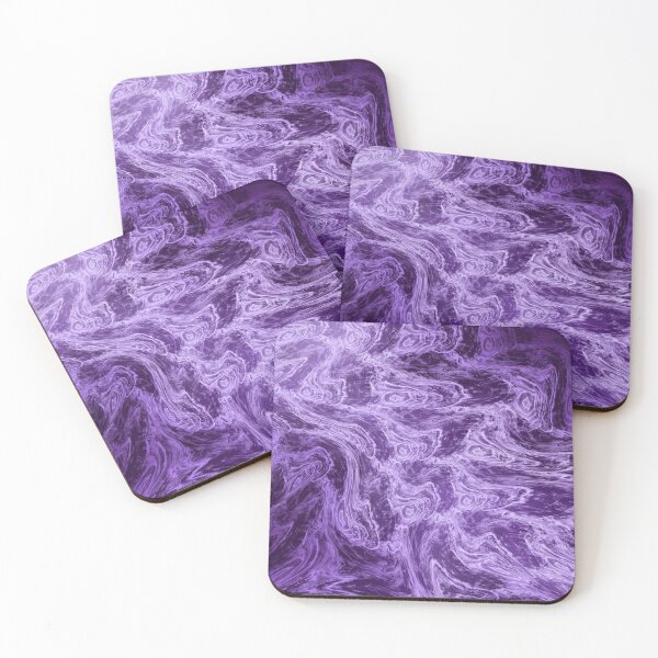 Item preview, Purple Echo – Marble Abstract Flow designed and sold by MH-Studio.