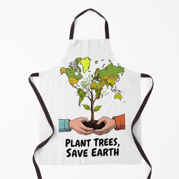Item preview, Plant Trees Save Earth: Global Reforestation Art designed and sold by Nuvoro Eco Awareness.