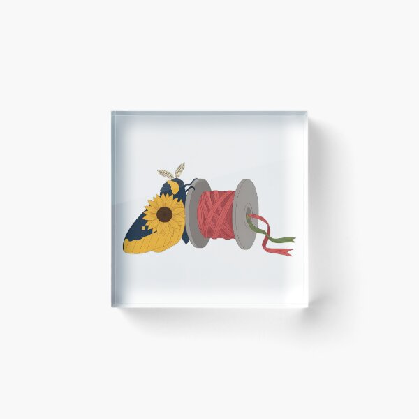 Item preview, Handmade Ribbon Moth designed and sold by pumsquare.