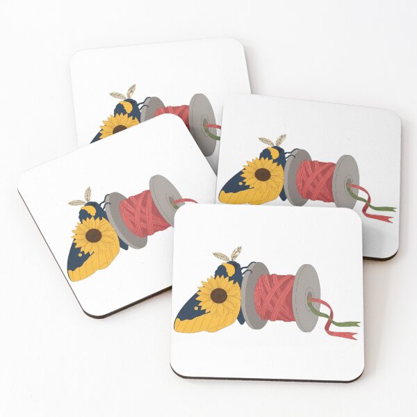 Item preview, Handmade Ribbon Moth designed and sold by pumsquare.