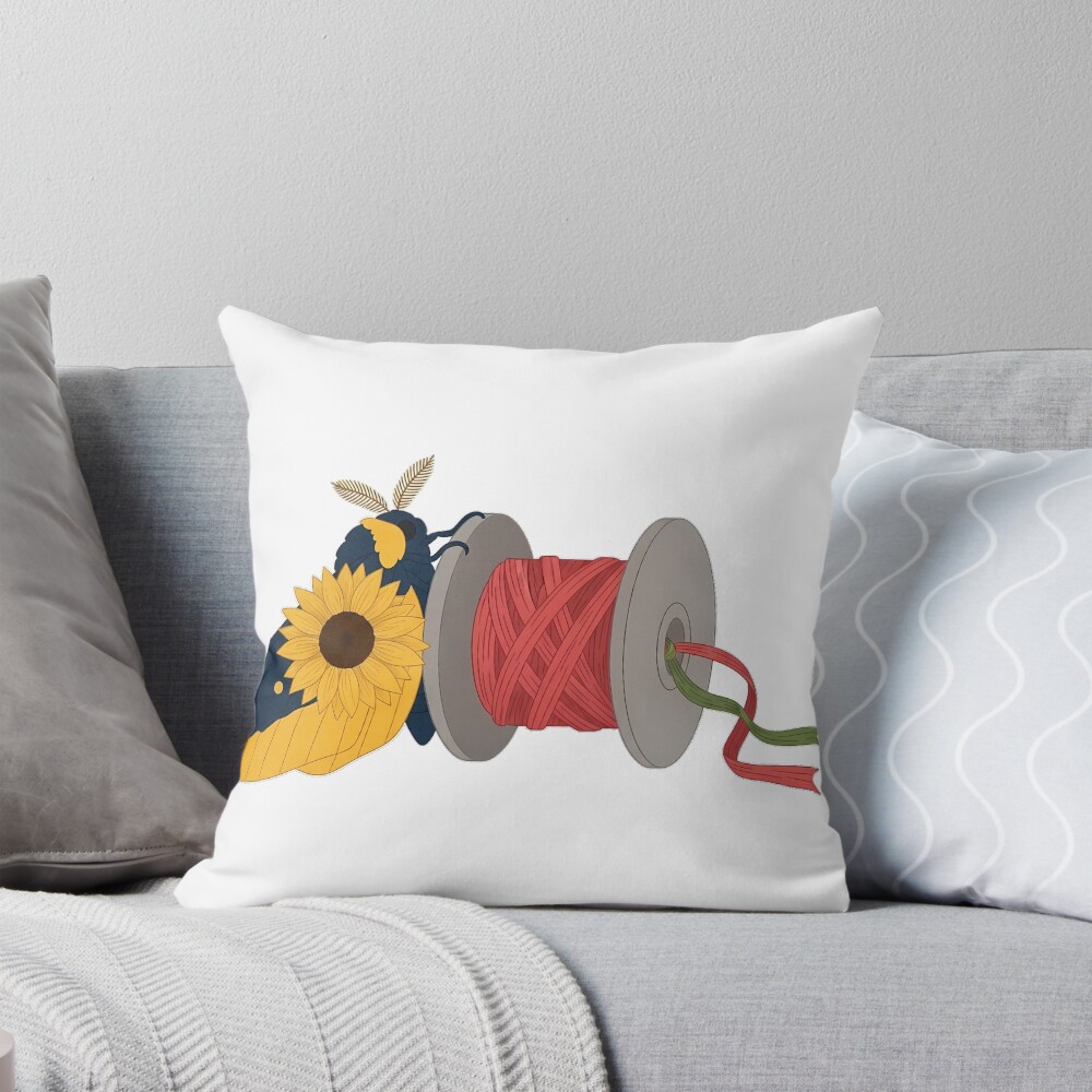 Item preview, Throw Pillow designed and sold by pumsquare.