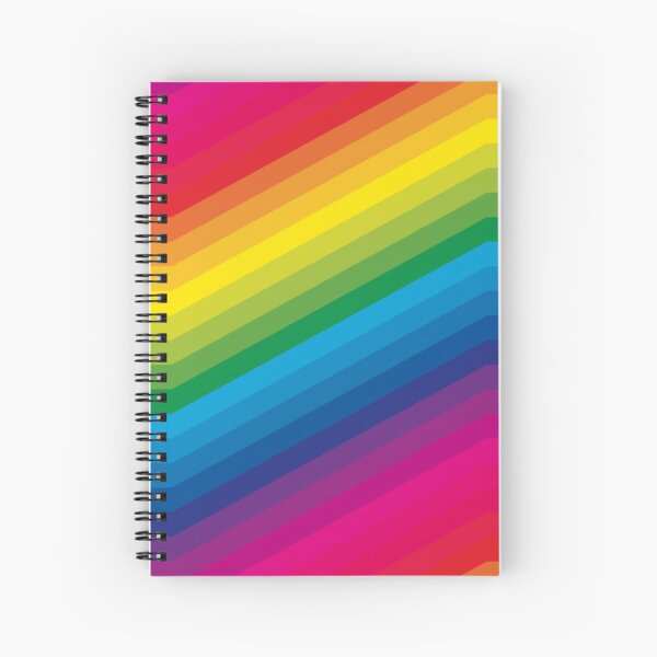 Rainbow Spiral Notebook