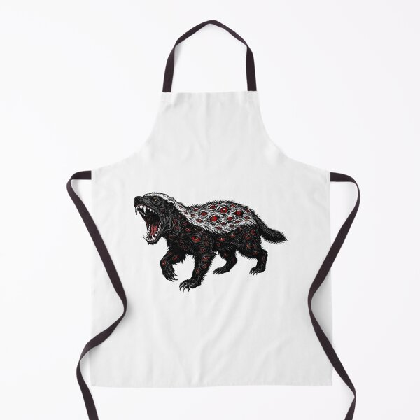 Item preview, Honey badger with eyes designed and sold by krabbaraban.