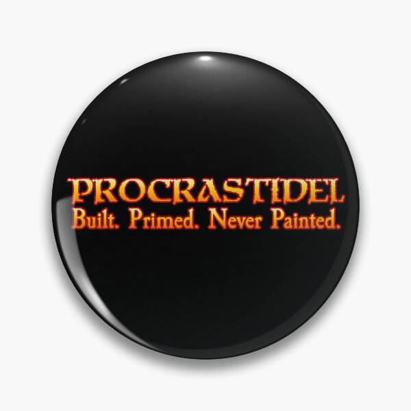 Item preview, Procrastidel designed and sold by SideQuest - Scribbled Chaos!.