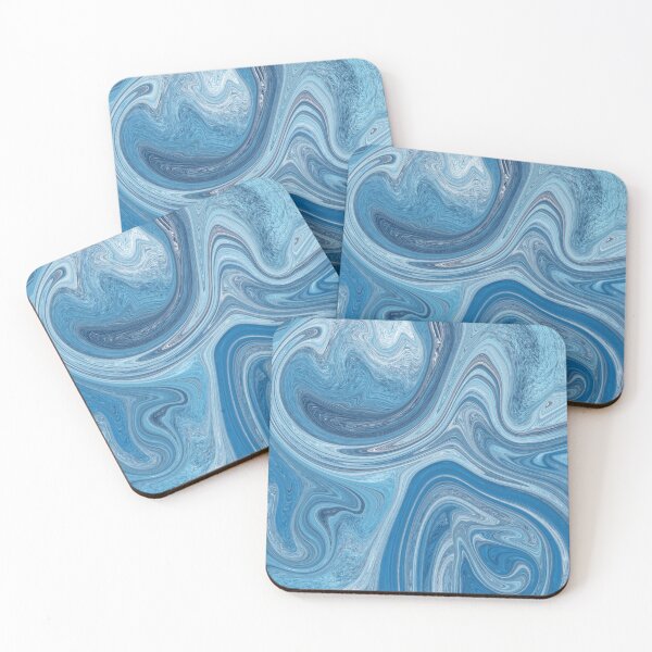 Item preview, Blue Storm – Liquid Marble Abstraction designed and sold by MH-Studio.