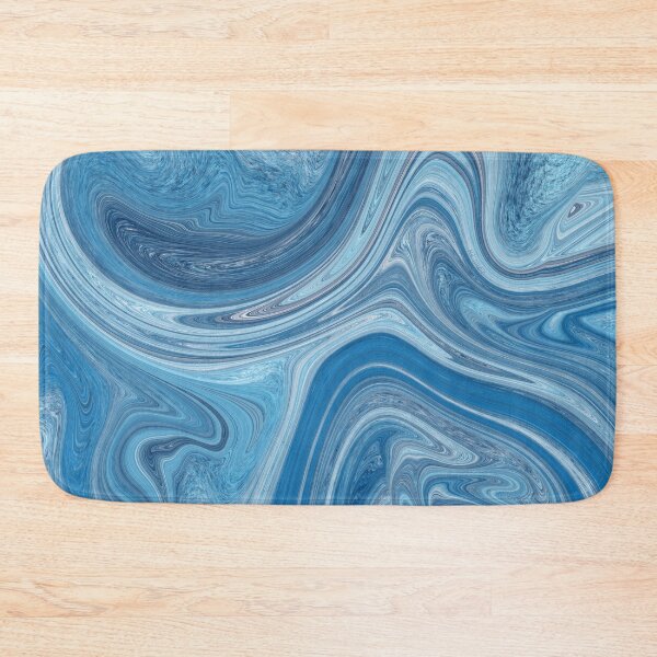 Item preview, Blue Storm – Liquid Marble Abstraction designed and sold by MH-Studio.
