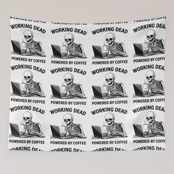 Item preview, Working Dead – Powered by Coffee designed and sold by NoriudaR.