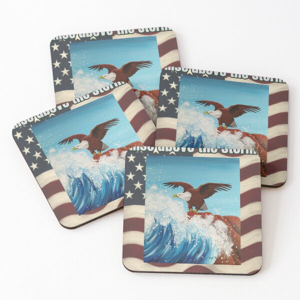 Item preview, Aquila Testa Bianca – Rise Above the Storm – Design Patriottico designed and sold by su74lab.