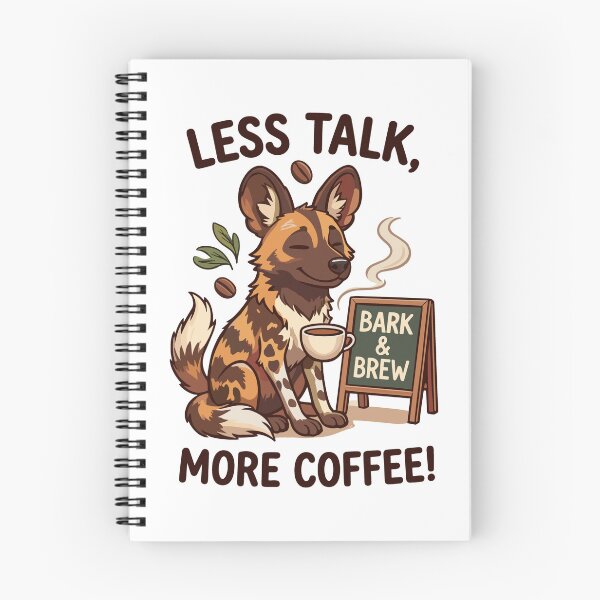 Item preview, African Wild Dog Funny Caffeine Art designed and sold by JessArty ⭐⭐⭐⭐⭐.