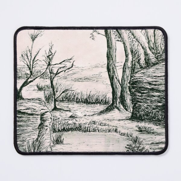 Item preview, Pen drawing series - landscapes designed and sold by ferjosei.