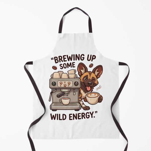 Item preview, African Wild Dog Espresso Machine Funny Coffee designed and sold by JessArty ⭐⭐⭐⭐⭐.