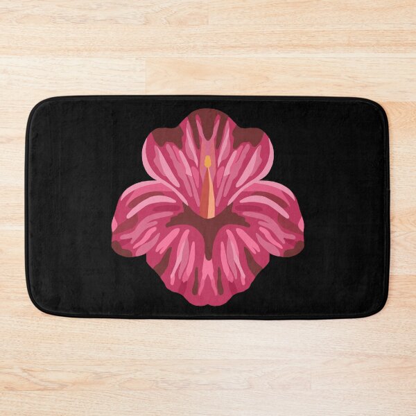 Item preview, Pink Tropical Hibiscus Flower – Exotic Botanical Illustration designed and sold by MH-Studio.