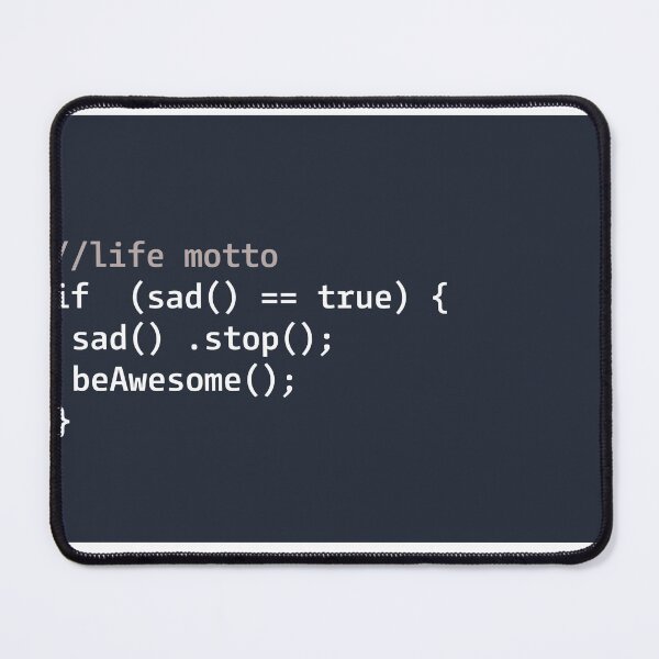 Item preview, Life Motto Code designed and sold by AakashDesigns.