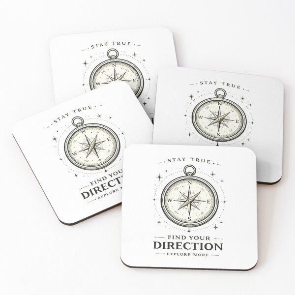 Item preview, Vintage Compass Minimal Explorer Shirt Find Your Direction Outdoor Tee designed and sold by Raven Studios.