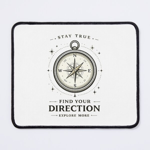 Item preview, Vintage Compass Minimal Explorer Shirt Find Your Direction Outdoor Tee designed and sold by Raven Studios.