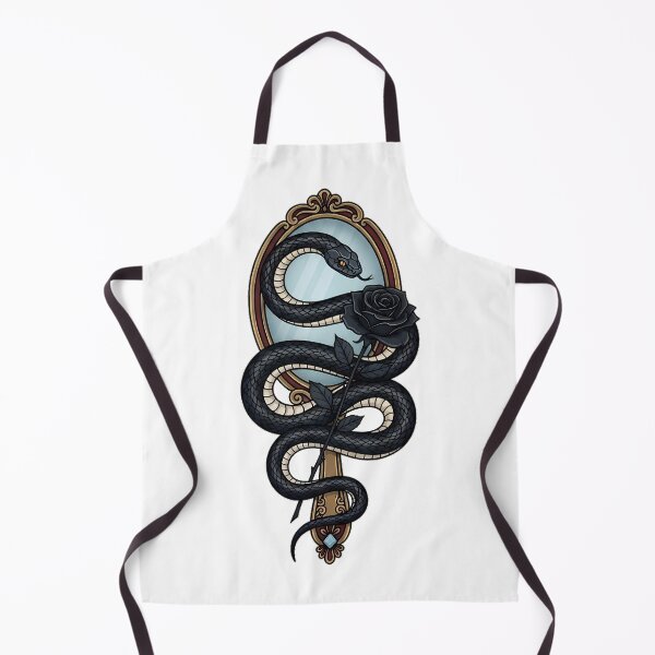 Item preview, Serpent Mirror Rose designed and sold by IllumeInk.