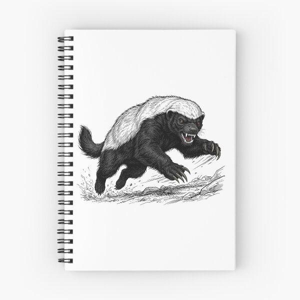 Item preview, The honey Badger is on the attack designed and sold by krabbaraban.