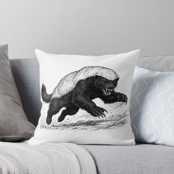 Item preview, The honey Badger is on the attack designed and sold by krabbaraban.
