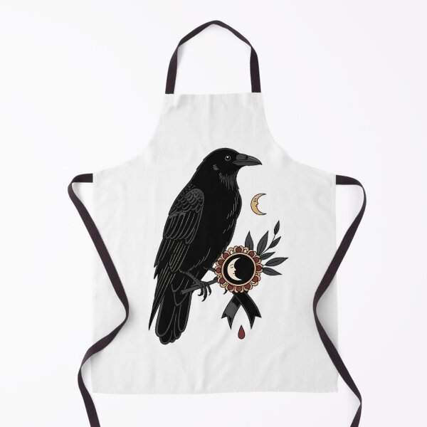 Item preview, Mourning Brooch Crow designed and sold by IllumeInk.