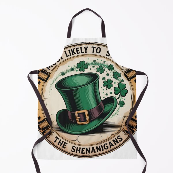 Item preview, Vintage Badge Leprechaun Hat with Clover Magic designed and sold by Bloomkept.