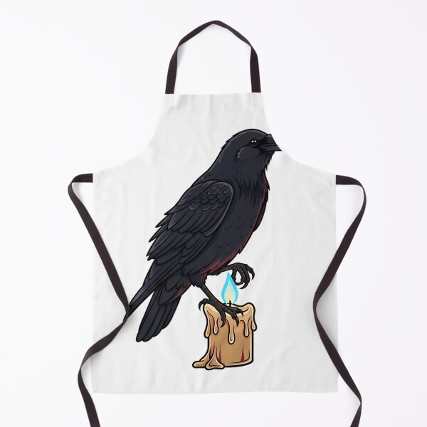 Artikelvorschau, Blue Flame Raven Kerze entworfen und verkauft von IllumeInk.