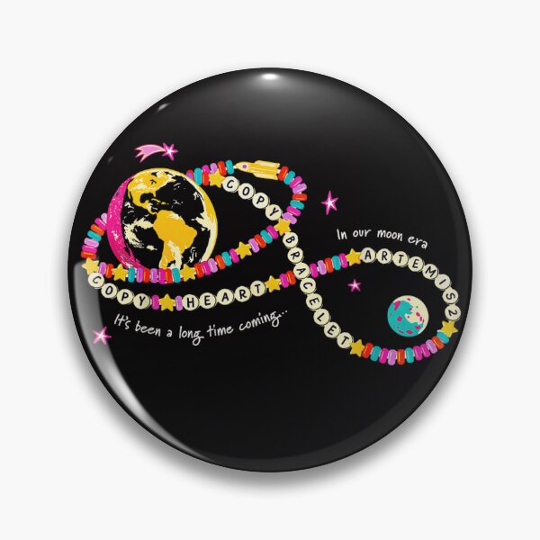 Item preview, In Our Moon Era Artemis 2 Space Mission Friendship Bracelet Aesthetic Art designed and sold by CiranoSkasnot.