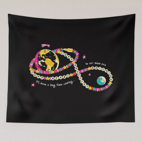 Item preview, In Our Moon Era Artemis 2 Space Mission Friendship Bracelet Aesthetic Art designed and sold by CiranoSkasnot.